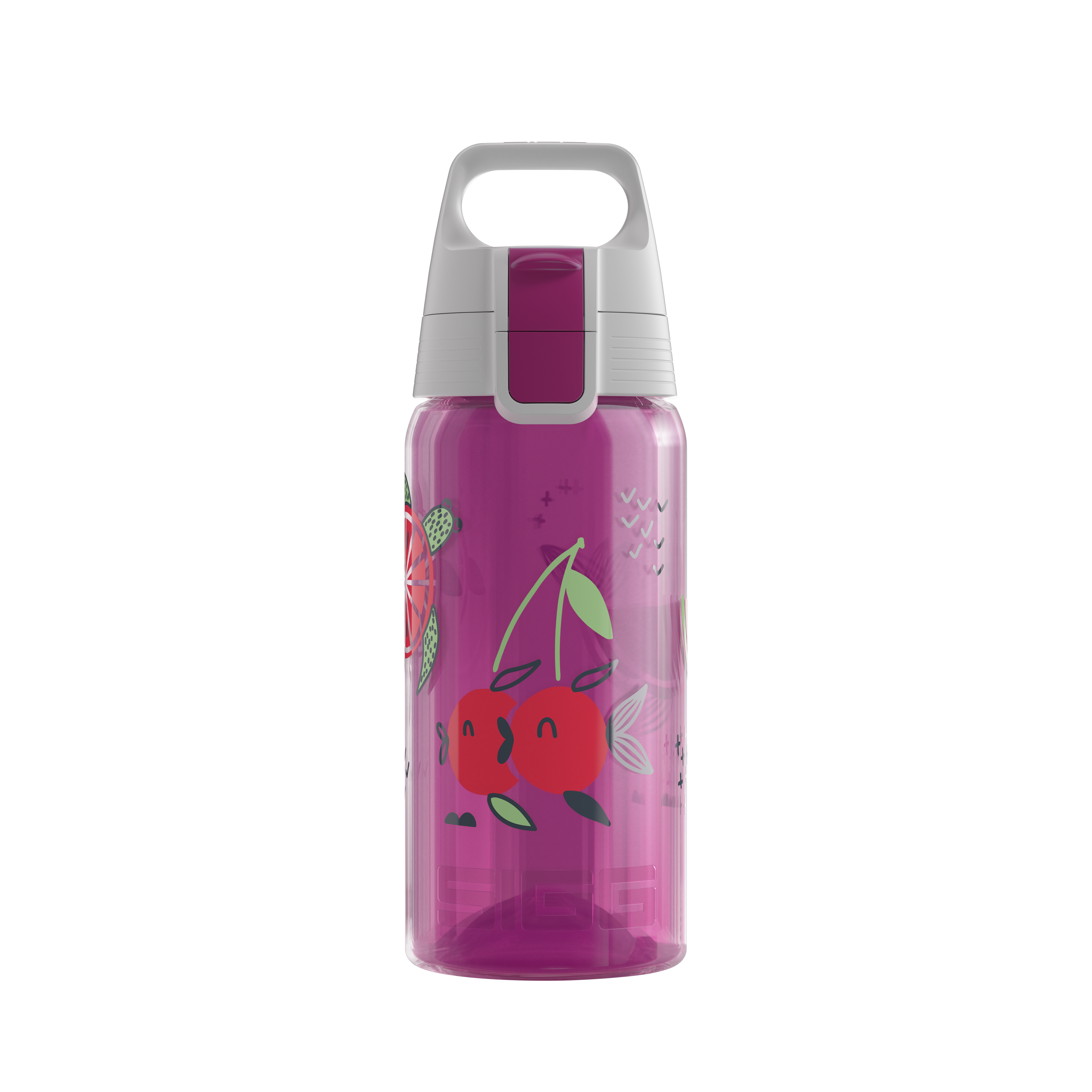 Kinder Trinkflasche VIVA ONE Hearts & Horses Swimming Fruits 0.5 L
