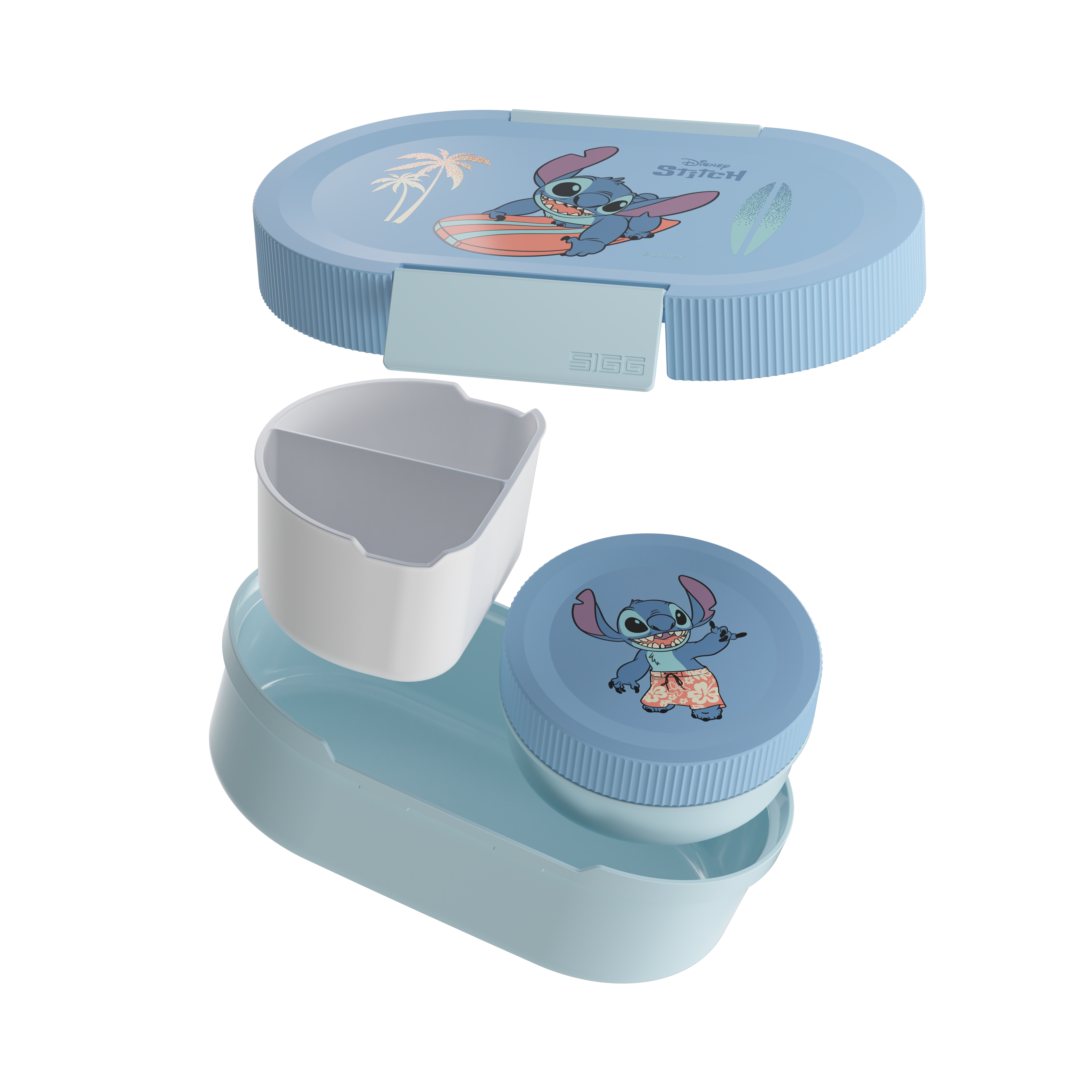 Sigg Bundle Lumo Kids Disney Lunchbox Plus Stitch Surfing 0.8 L