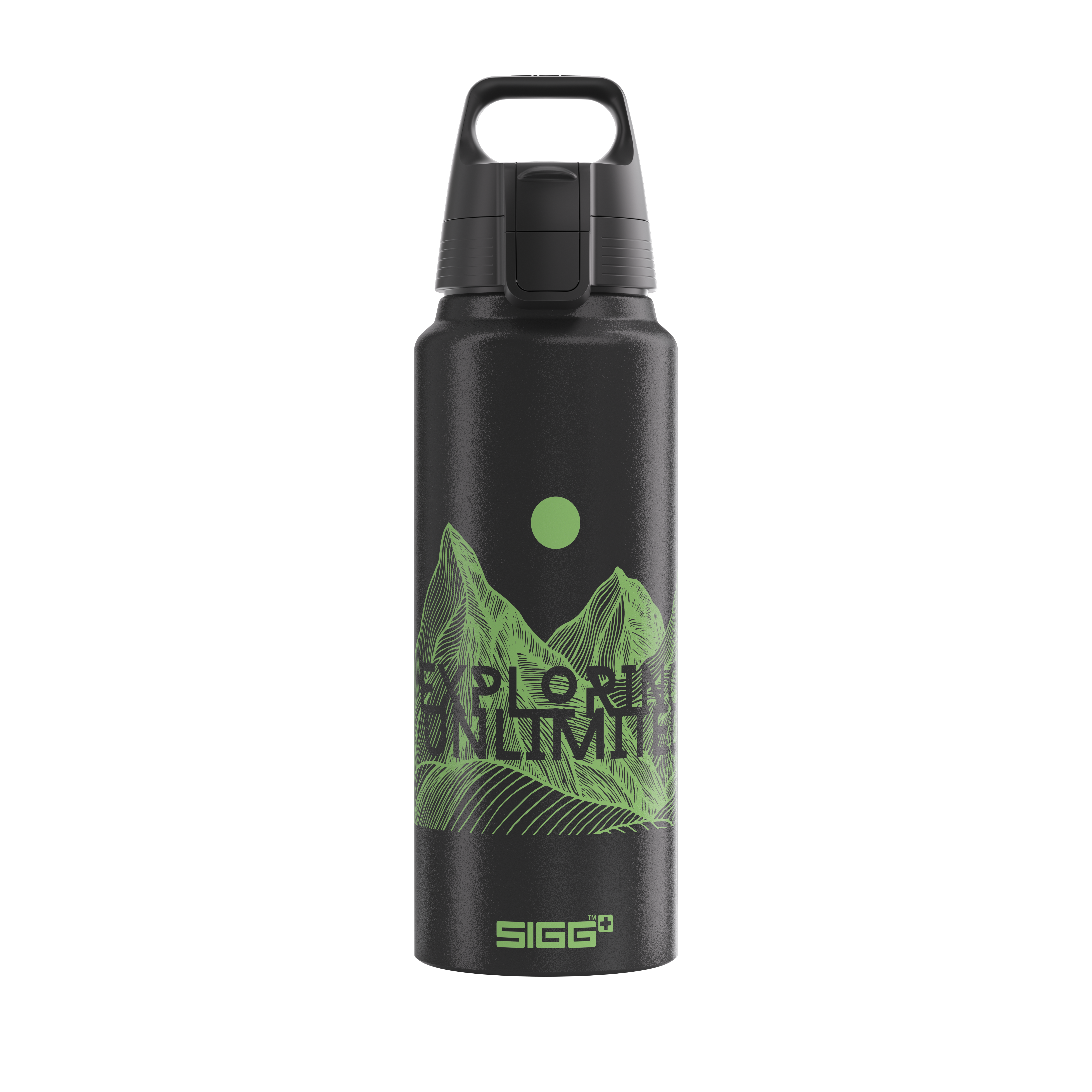 Trinkflasche WMB Pathfinder Black 1 L