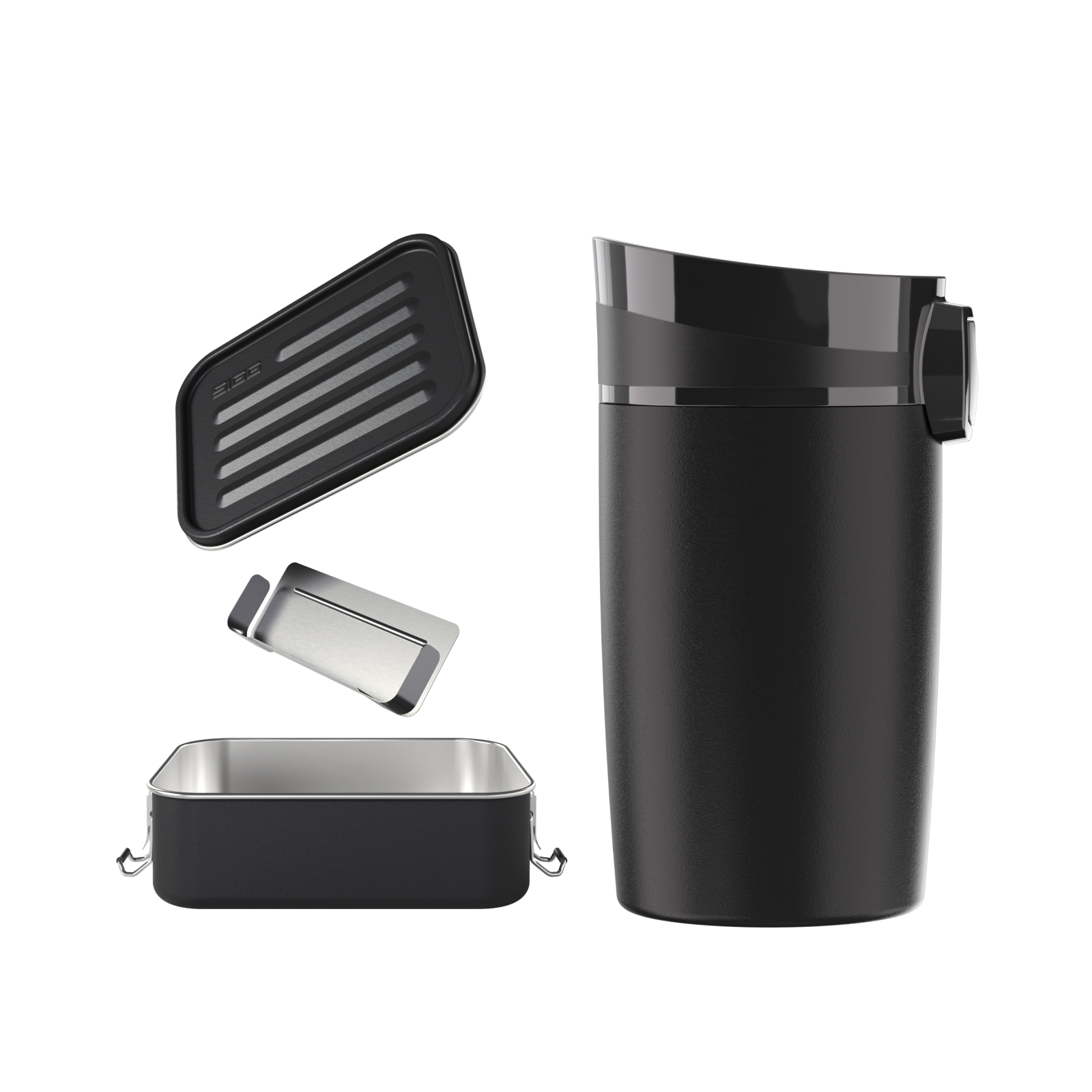 Lunch Bundle: Gemstone + Miracle Mug – Black Edition