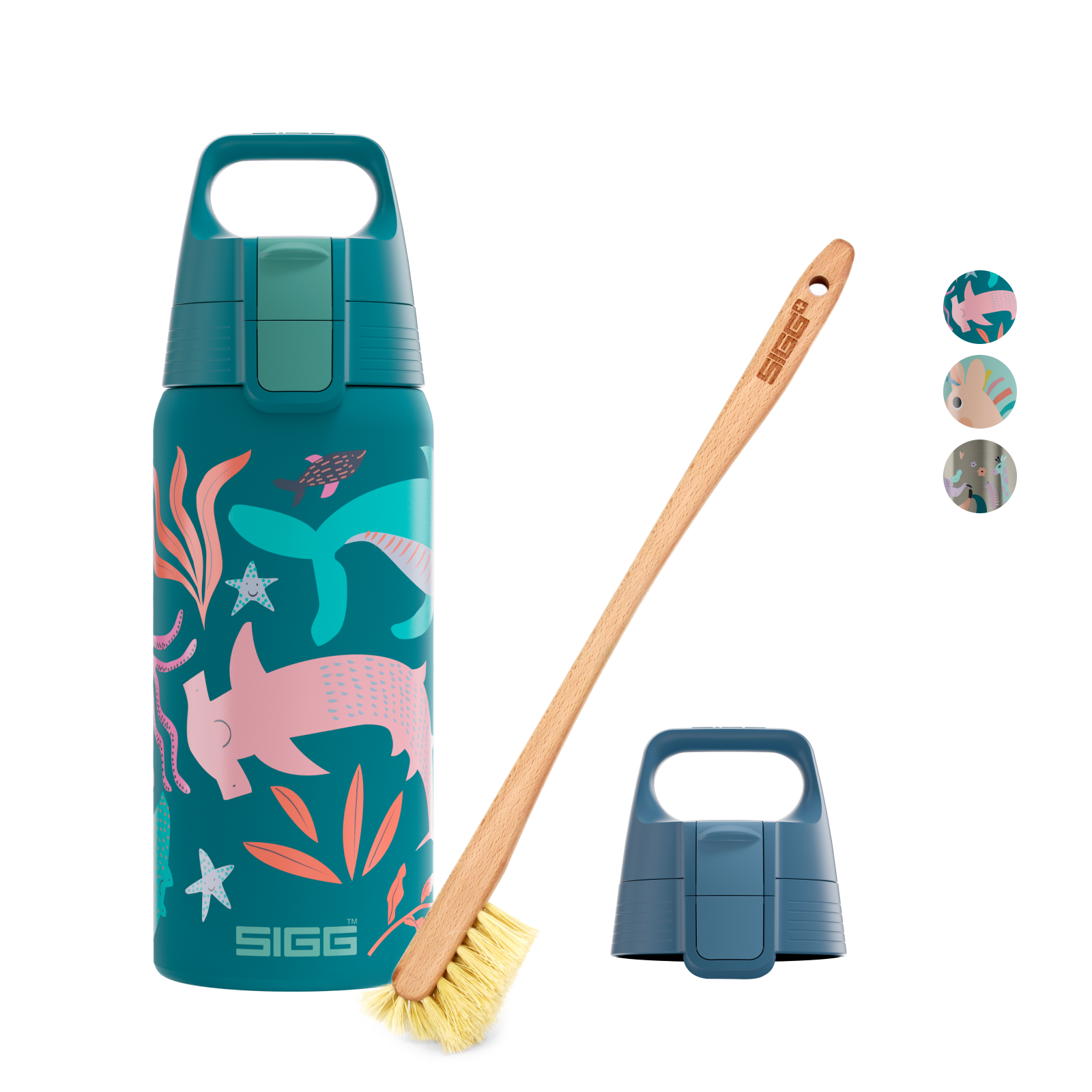 Kit pour enfants - Shield Therm One + brosse + capuchon de rechange 2