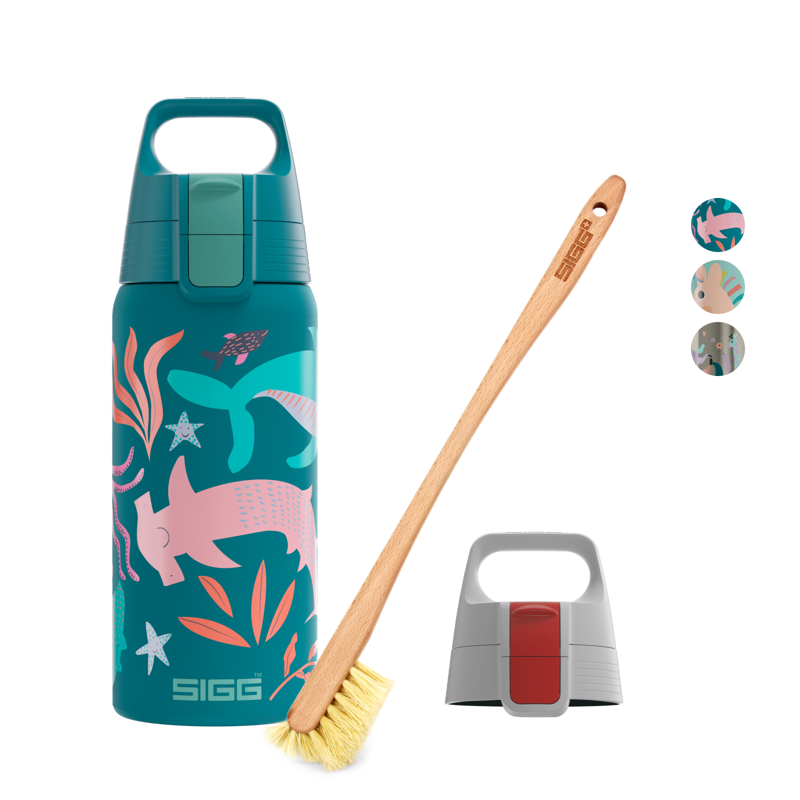 Kit pour enfants - Shield Therm One + brosse + capuchon de rechange 2