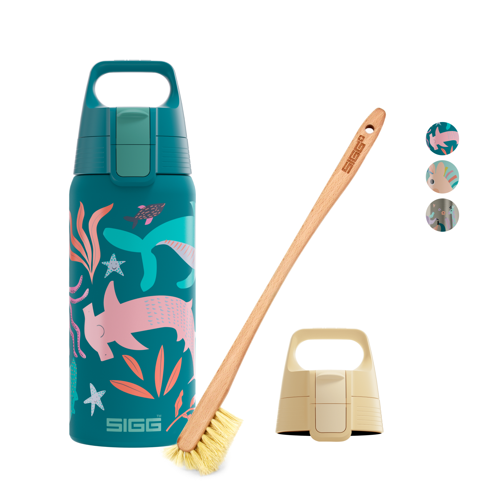 Kit pour enfants - Shield Therm One + brosse + capuchon de rechange 2