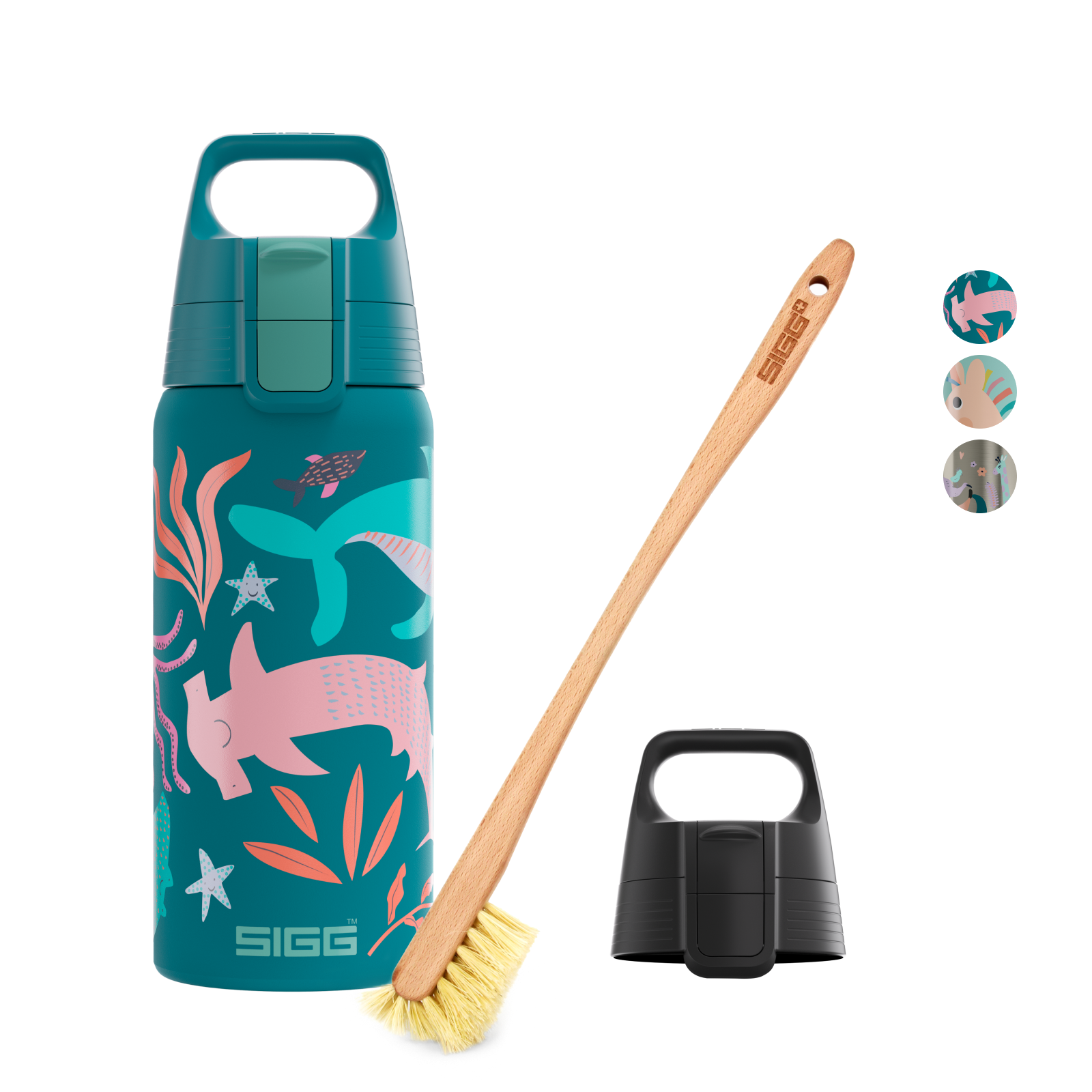 Kit pour enfants - Shield Therm One + brosse + capuchon de rechange 2