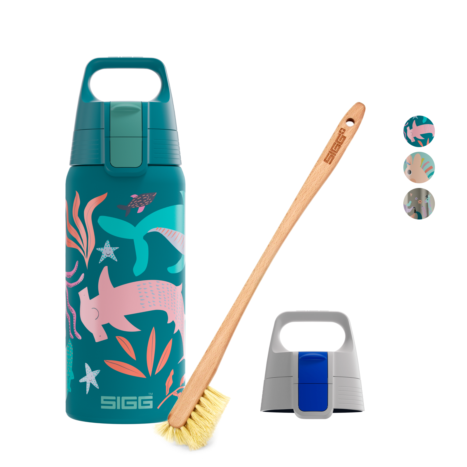 Kit pour enfants - Shield Therm One + brosse + capuchon de rechange 2