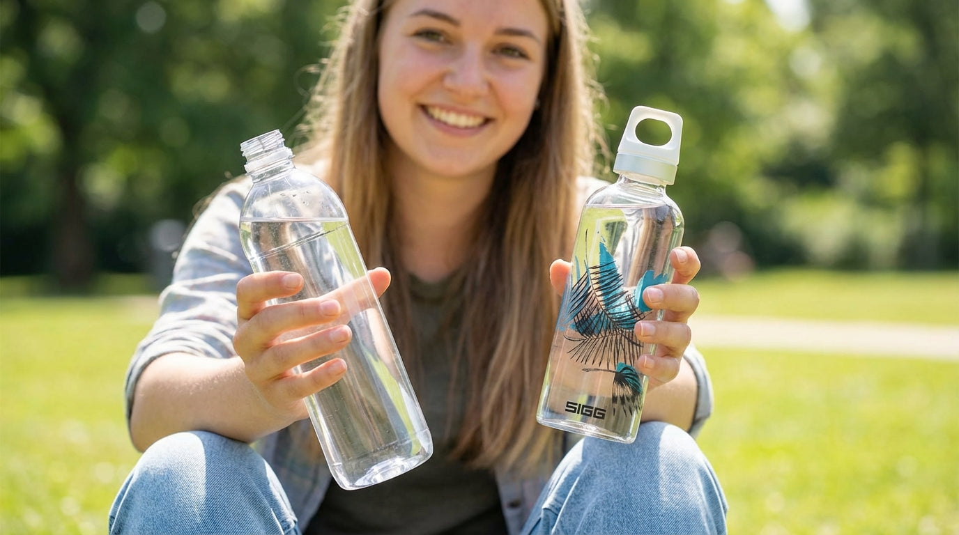Warum schmecken Getränke aus Glasflaschen besser als aus Plastikflaschen?