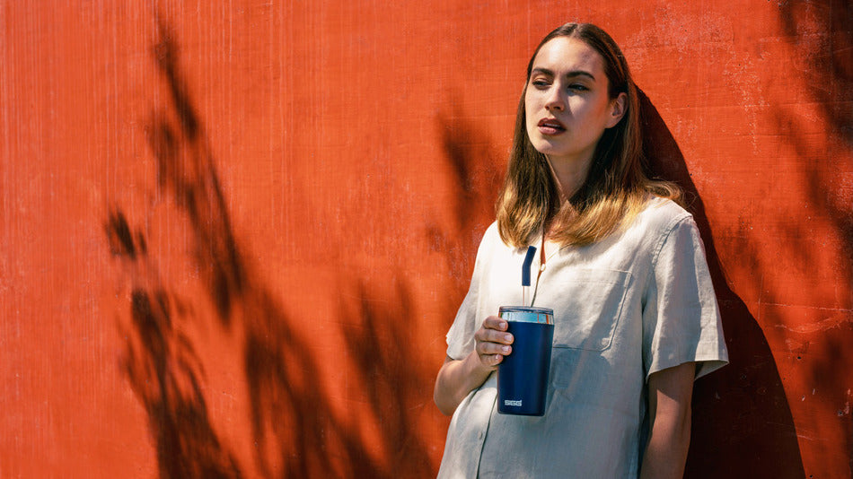 Family Bundle Helia – Night Ink & Kids Straw Cup Blue World