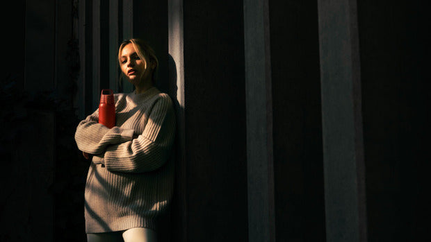 Shield Therm ONE Everyday Set – Bottle + Drying Rack Eco Red