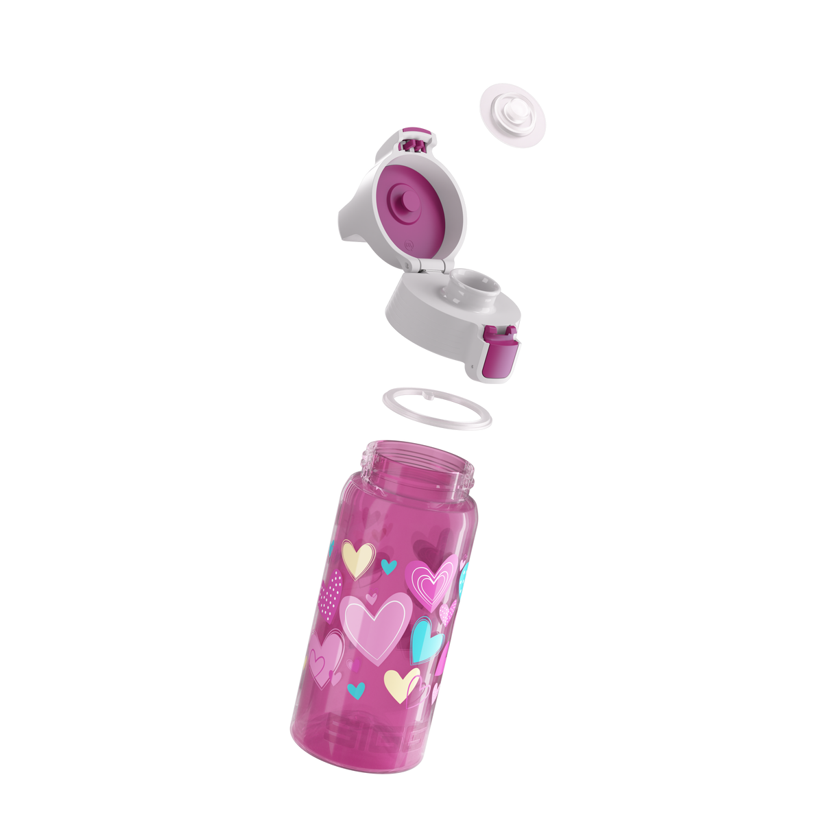 VIVA ONE Everyday Set – Bottle + Hearts Drying Rack