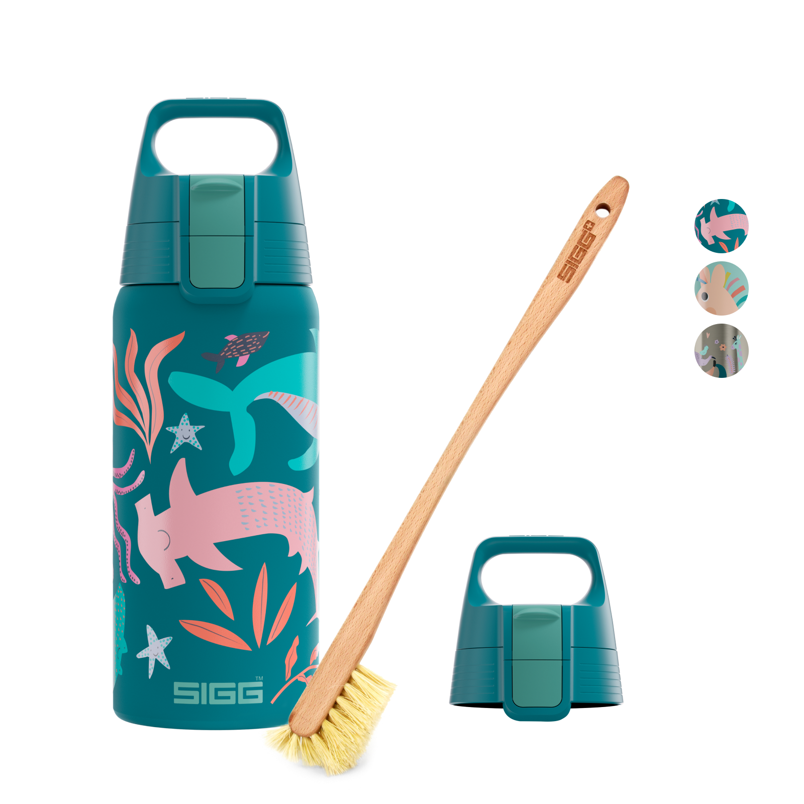 Kit pour enfants - Shield Therm One + brosse + capuchon de rechange 2
