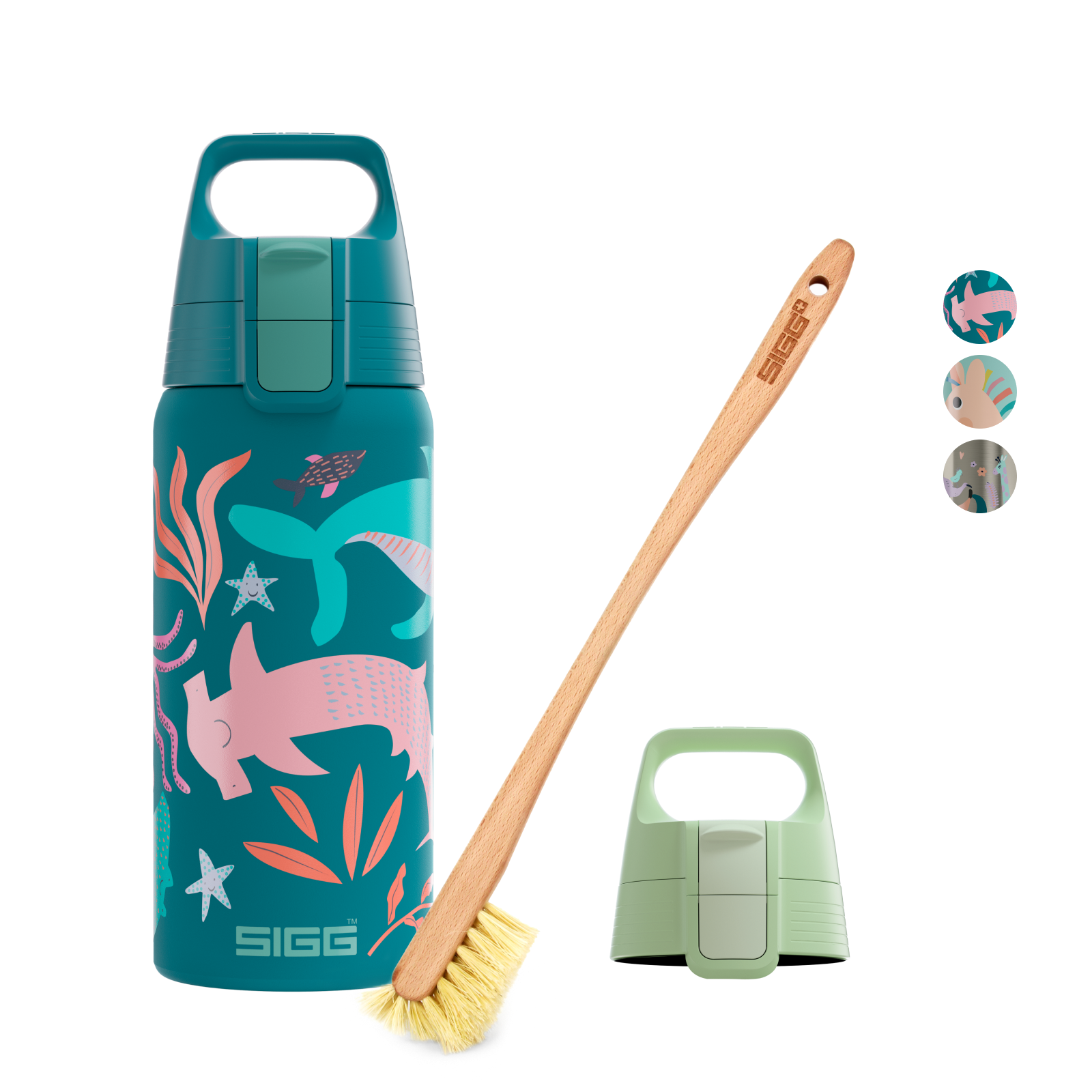 Kit pour enfants - Shield Therm One + brosse + capuchon de rechange 2
