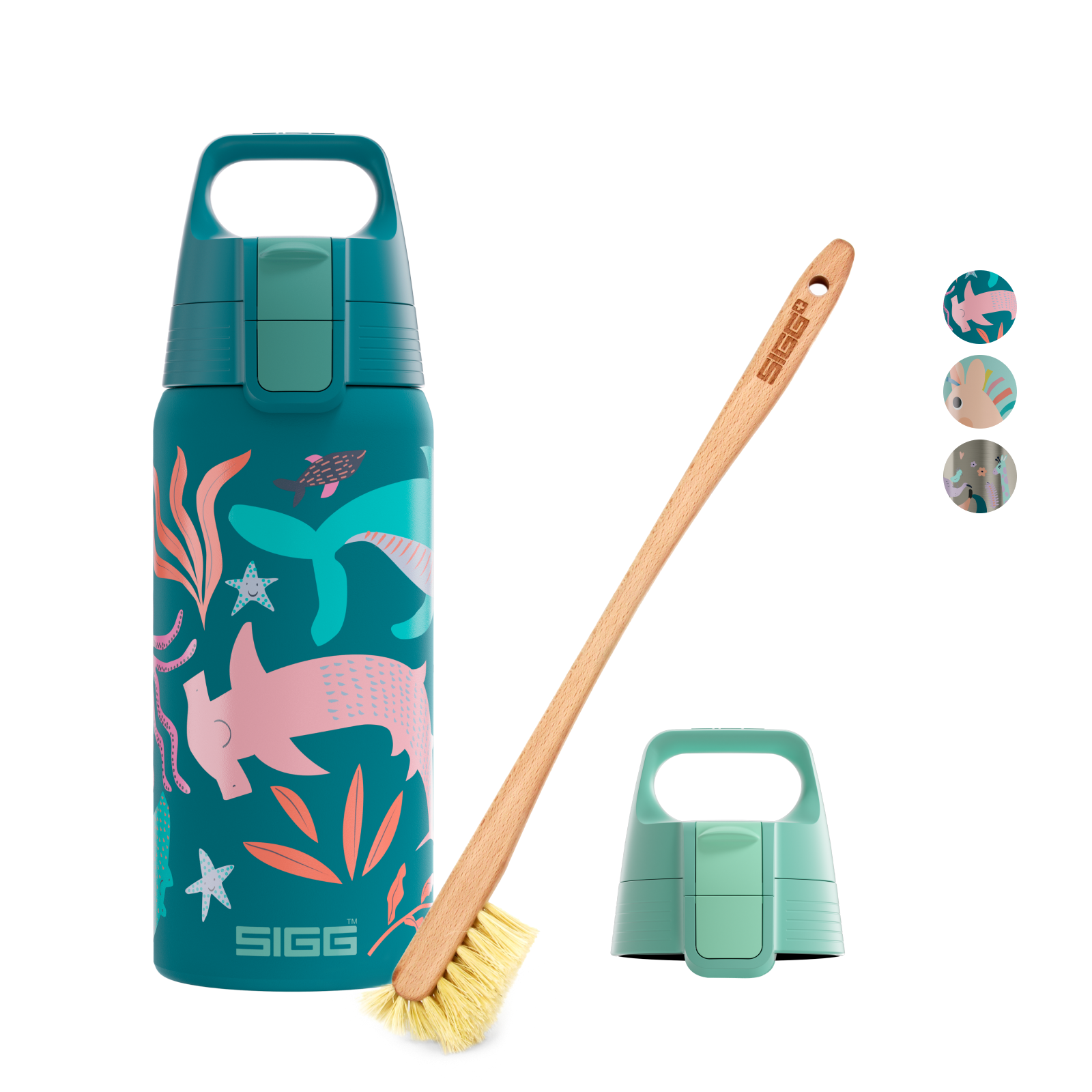 Kit pour enfants - Shield Therm One + brosse + capuchon de rechange 2