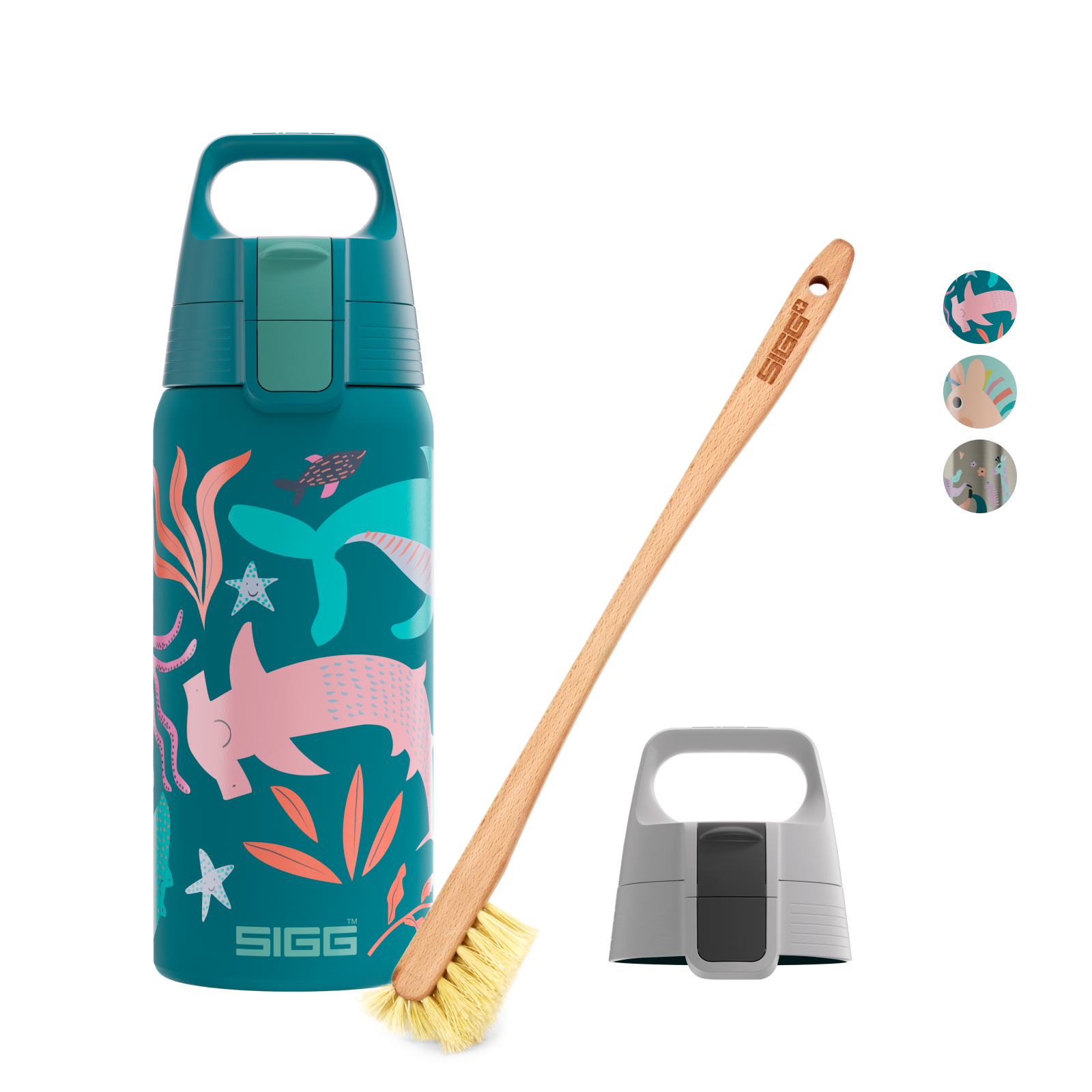 Kit pour enfants - Shield Therm One + brosse + capuchon de rechange 2