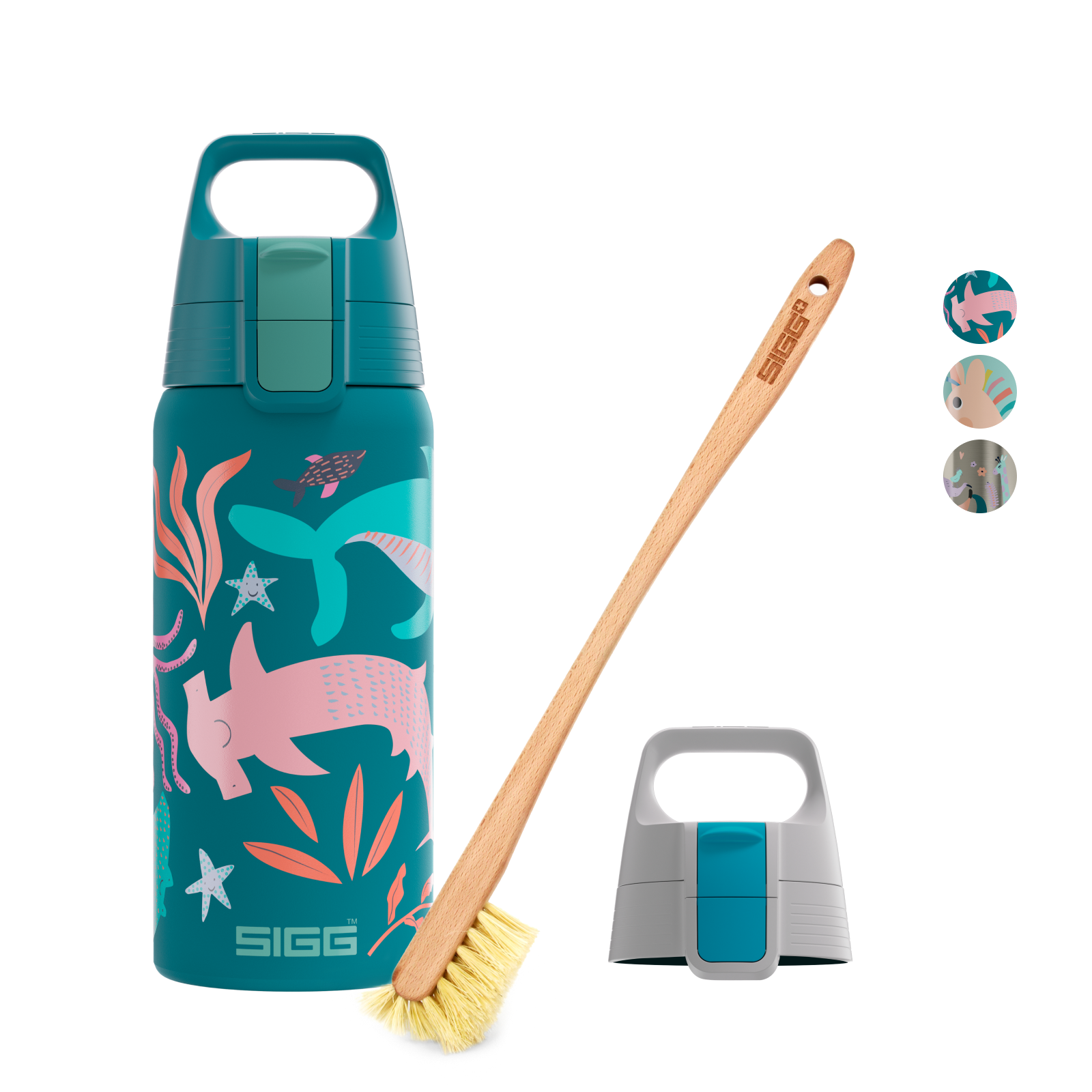 Kit pour enfants - Shield Therm One + brosse + capuchon de rechange 2