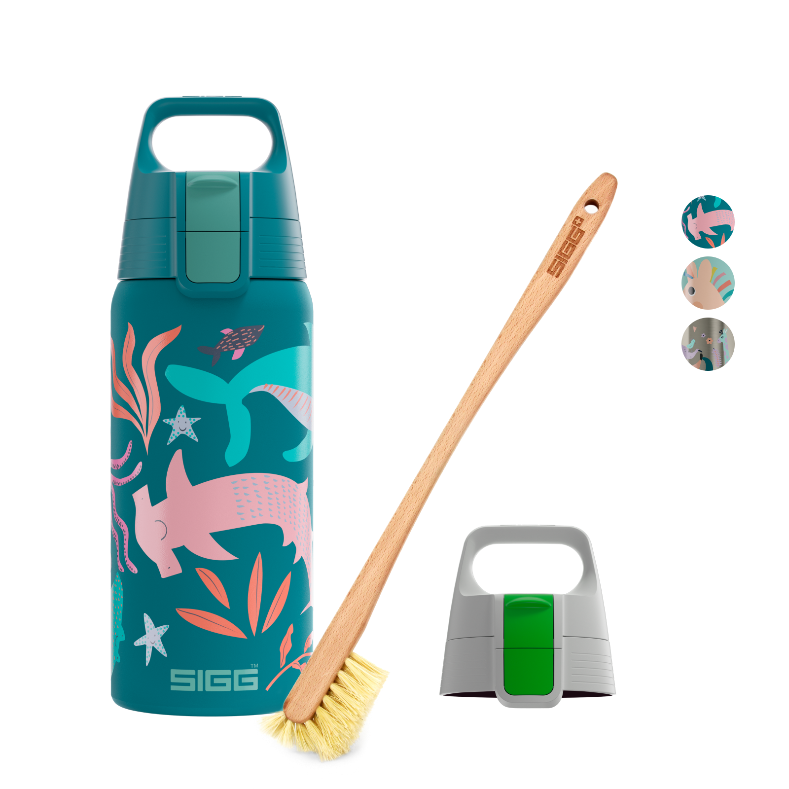 Kit pour enfants - Shield Therm One + brosse + capuchon de rechange 2