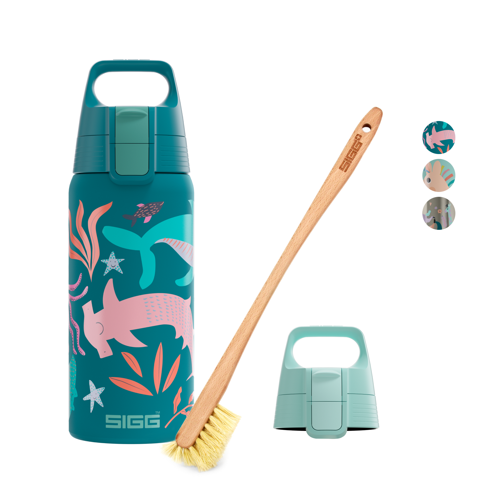 Kit pour enfants - Shield Therm One + brosse + capuchon de rechange 2