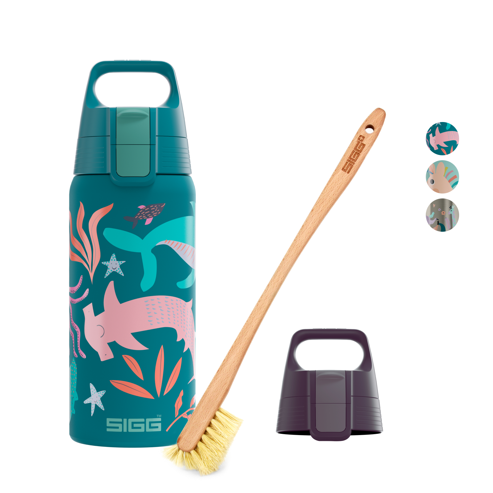Kit pour enfants - Shield Therm One + brosse + capuchon de rechange 2