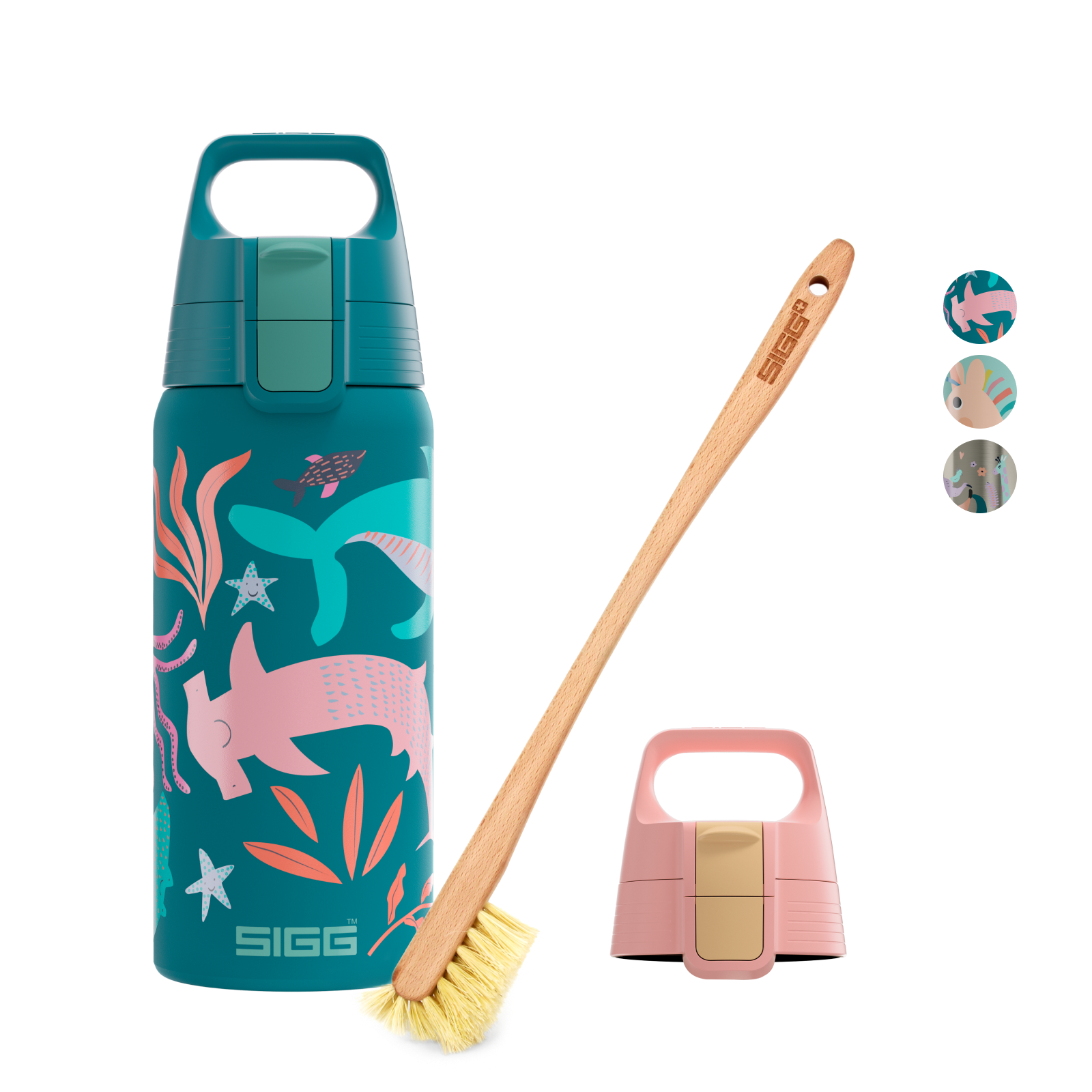 Kit pour enfants - Shield Therm One + brosse + capuchon de rechange 2