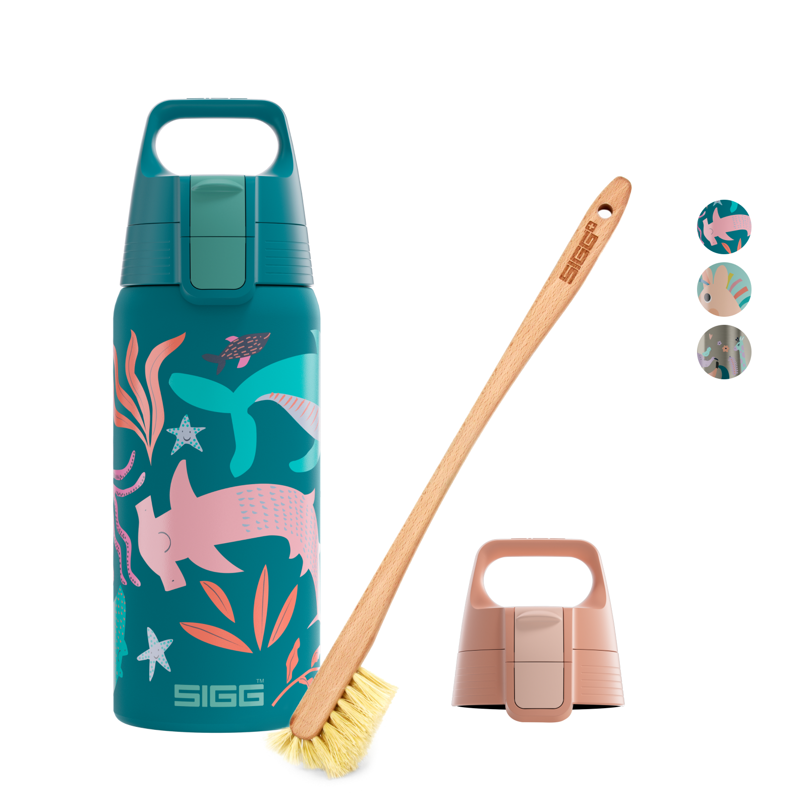 Kit pour enfants - Shield Therm One + brosse + capuchon de rechange 2