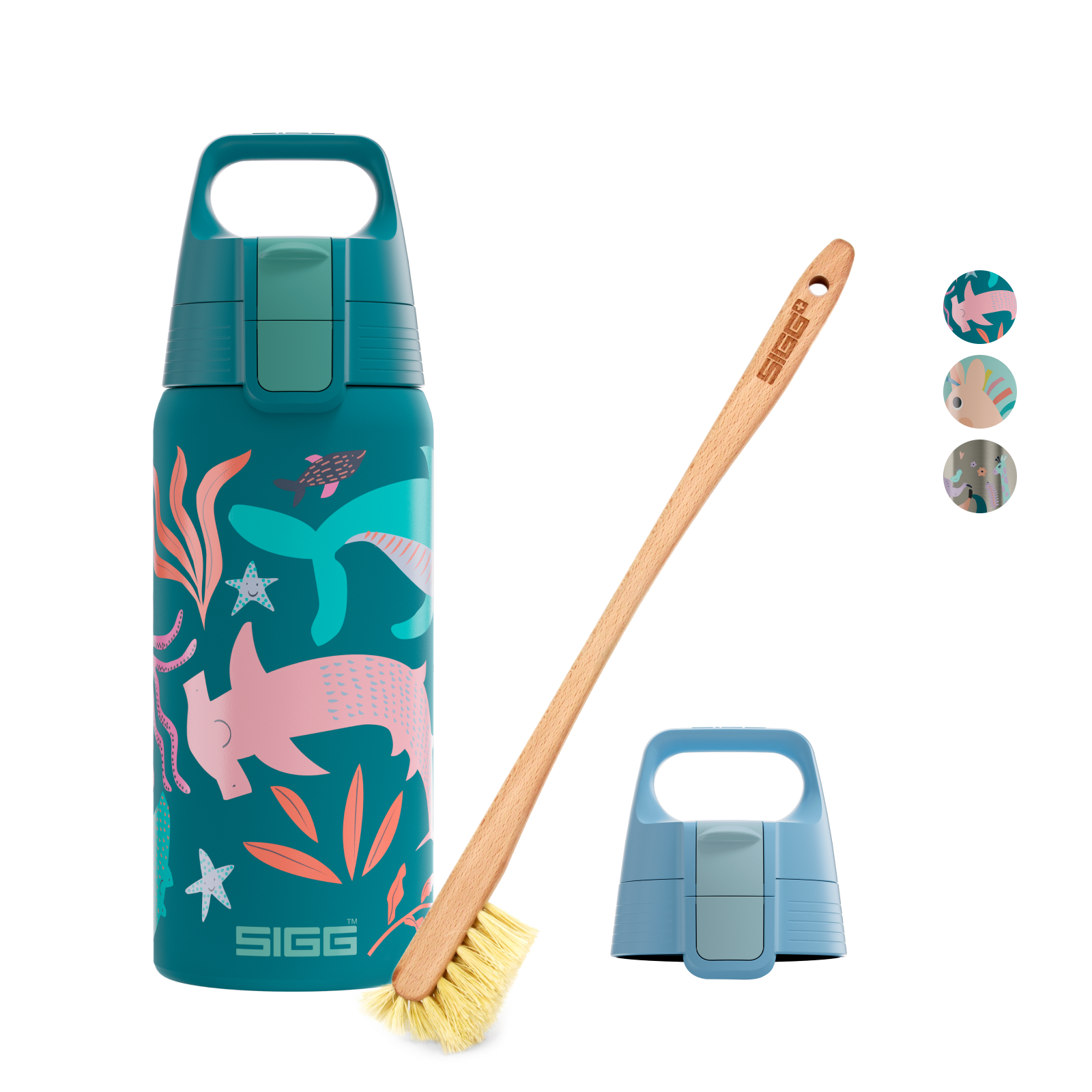 Kit pour enfants - Shield Therm One + brosse + capuchon de rechange 2