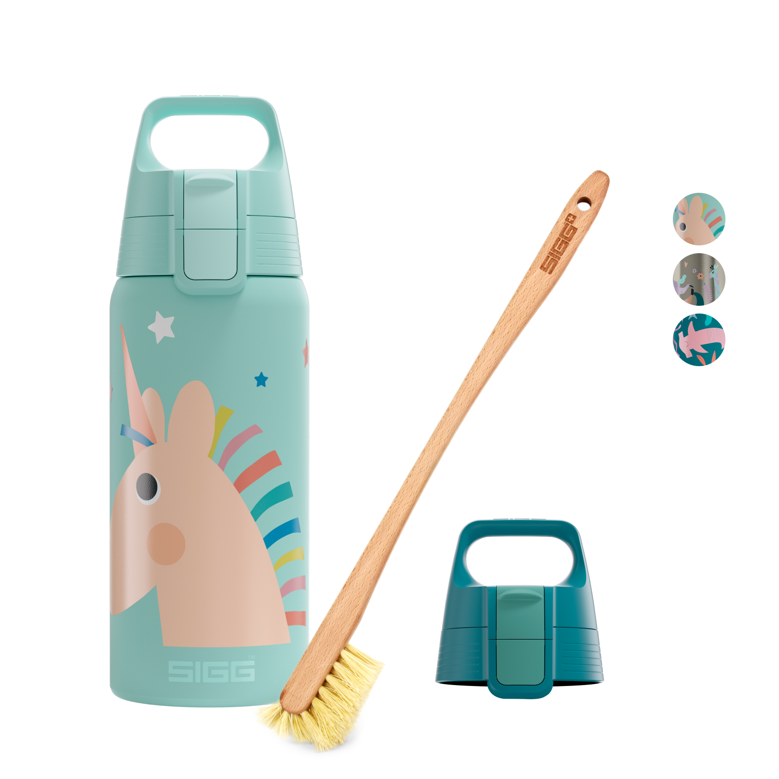 Kit pour enfants - Shield Therm One + brosse + capuchon de rechange 2