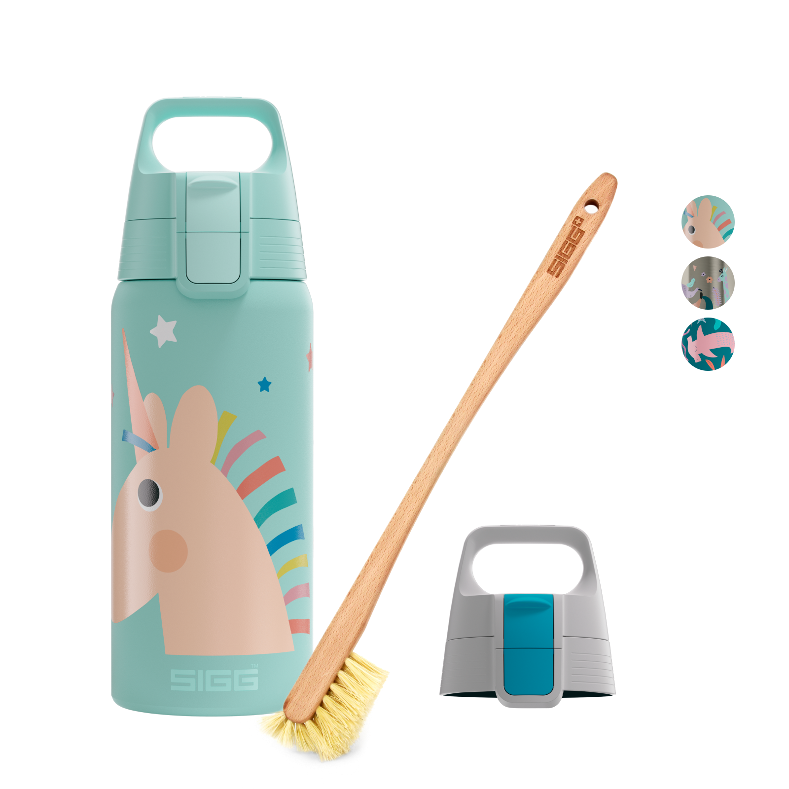 Bundle Set Kids - Shield Therm One + Brush + Replacement Top 2