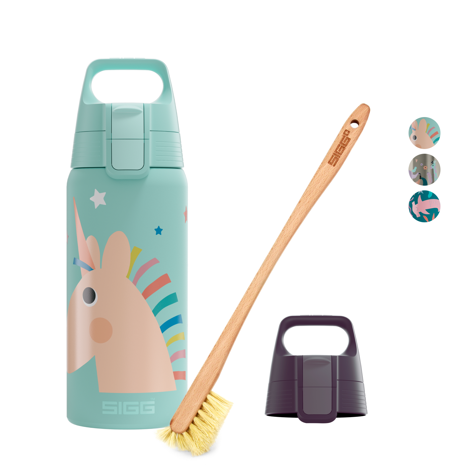 Bundle Set Kids - Shield Therm One + Brush + Replacement Top 2