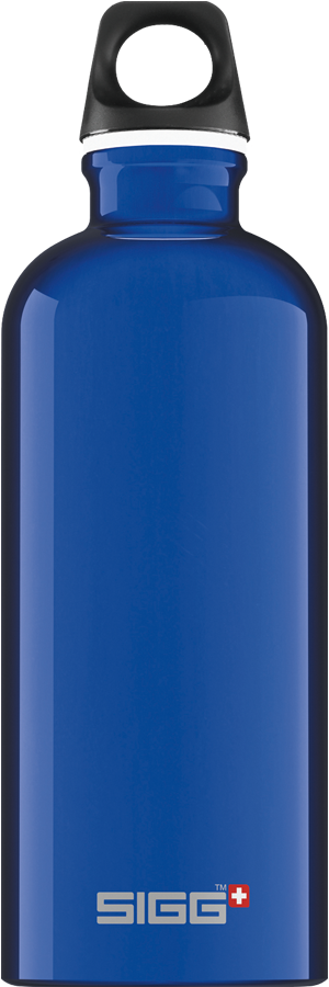 Sigg Aluminum Water Bottle 0.6L Traveller Boxes 
