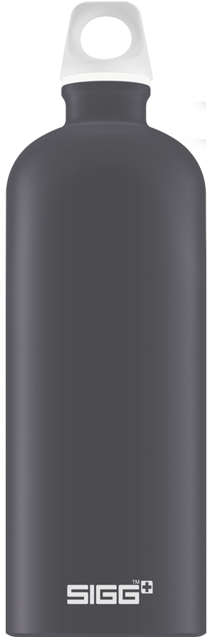 SIGG Trinkflasche Alu 0,6L Traveller Smoked Grau auslaufsicher leicht robust 