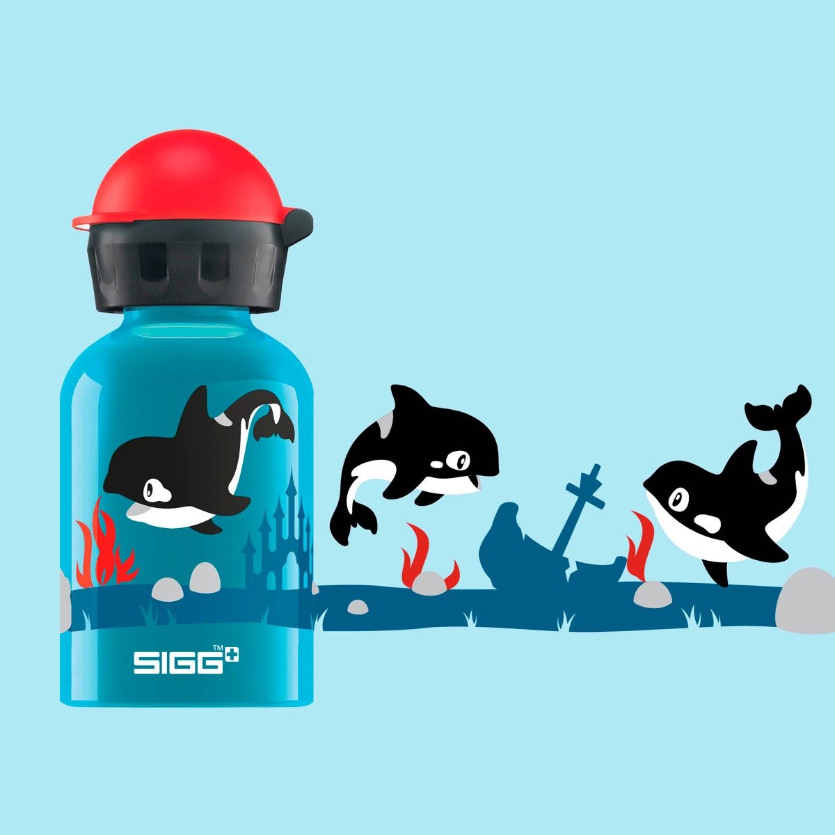 SIGG Kids Water Bottle Jungle Train 0.3l-10oz buy online