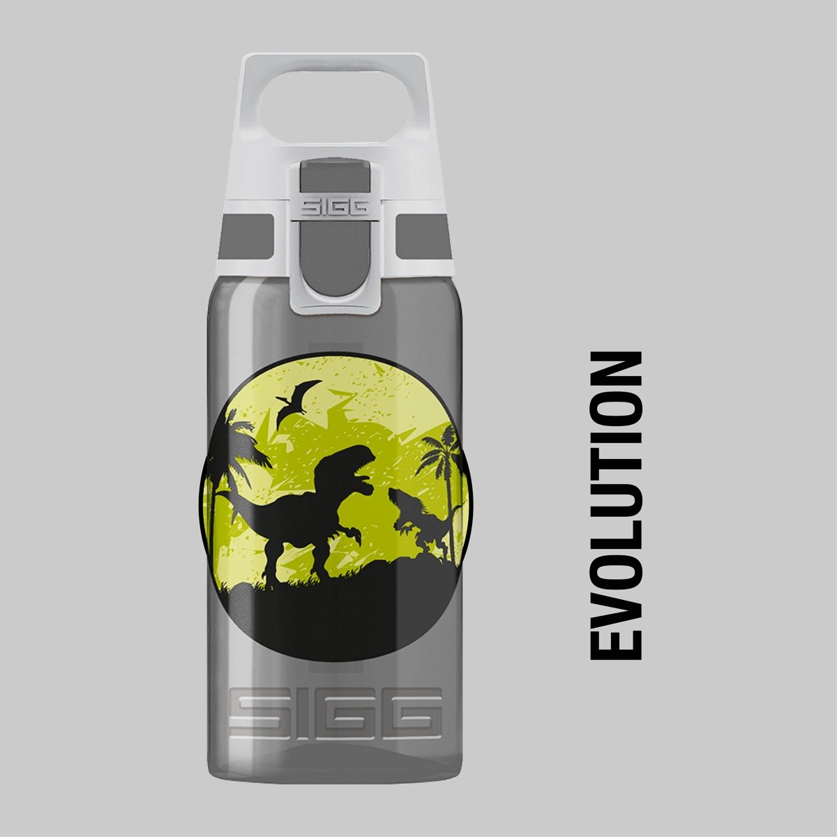 SIGG - Trinkflasche Kinder - Viva One Jurassica - Für Kohlensäurehaltige G