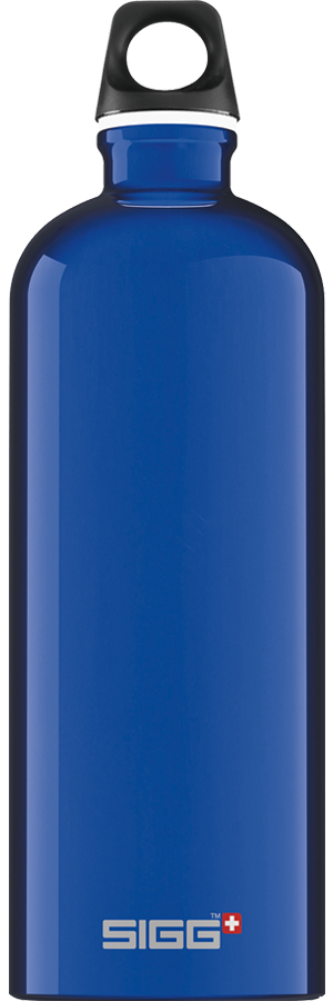 Water Bottle Traveller Dark Blue 1l-34oz
