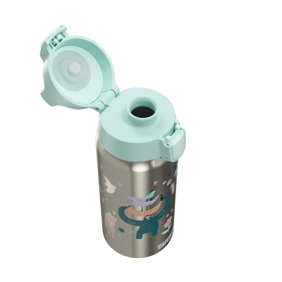 SIGG - Borraccia Termica Bambini - Shield One Therm Bevande gassate -  Ermetica - Lavabile in lavastoviglie - Senza BPA - Acciaio inossidabile