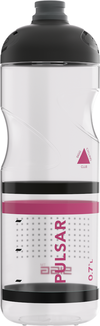 Trinkflasche Pulsar Transparent Pink 0.75 L