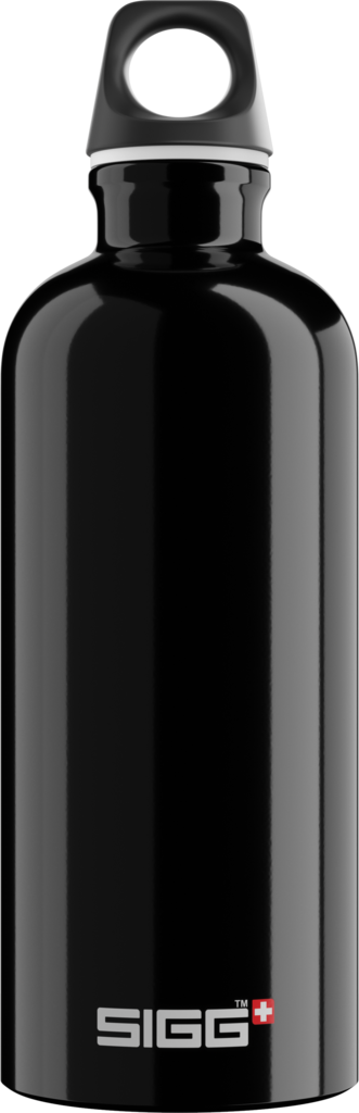 Water Bottle Traveller Black 0.6l-20oz