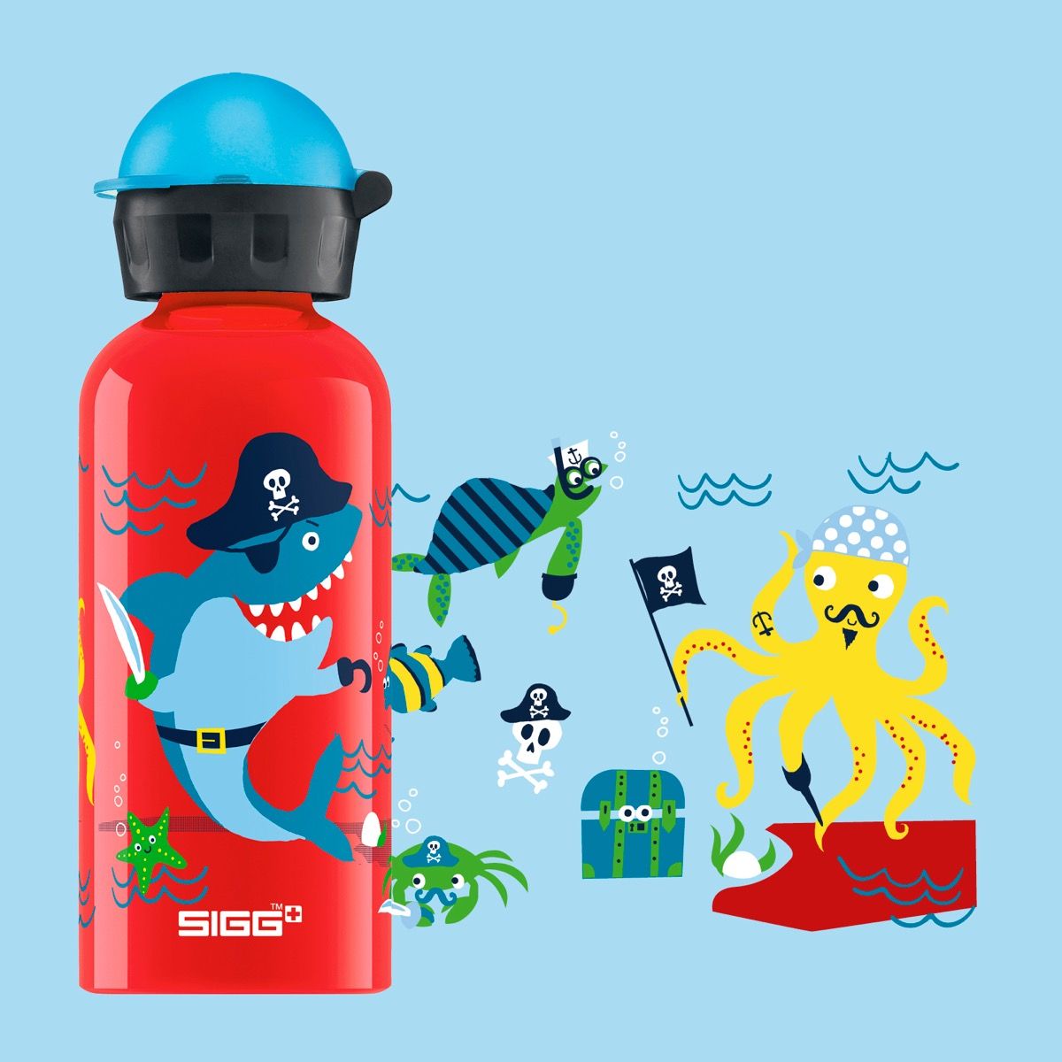 SIGG Kids Water Bottle Orca Family 0.3l-10oz buy online