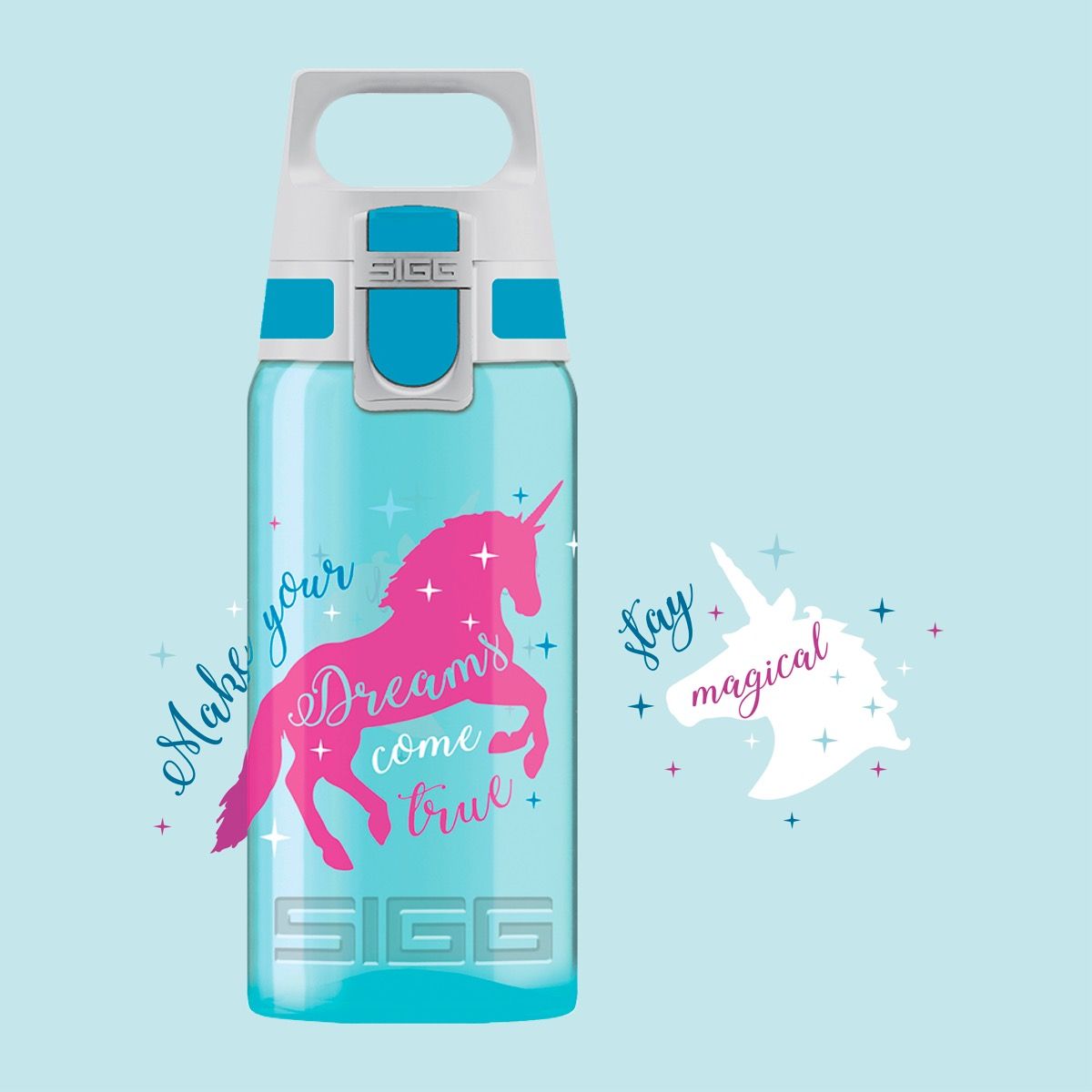 SIGG Kids Water Bottle VIVA ONE Unicorn 0.5 L buy online