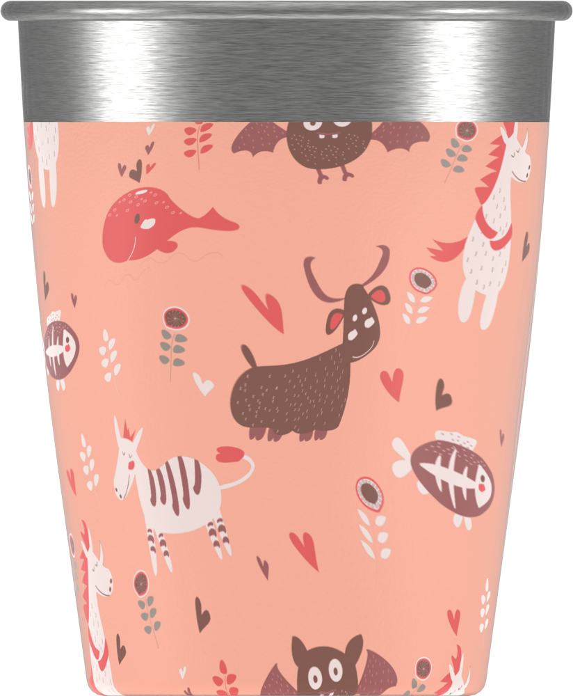 Kids Cup Set Wildlife 0.35 L