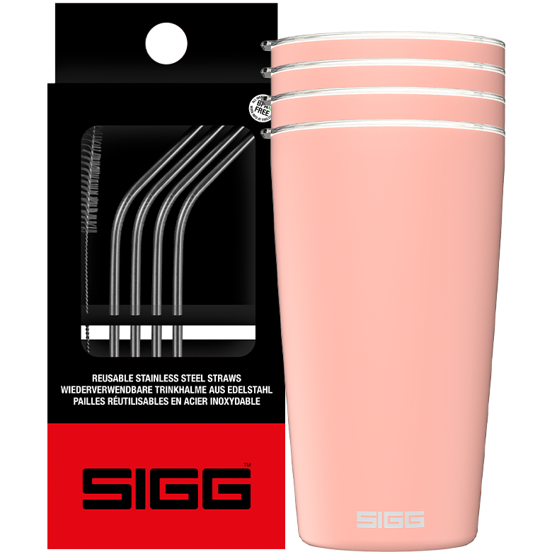 Neso & Straws Shy Pink Set Large