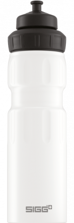 SIGG Bottiglia Di Acqua Unisex Sport Bianco privo di BPA bottiglia a tenuta potabile 0.75 L 