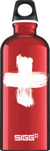 Trinkflasche Swiss Red 0.6l